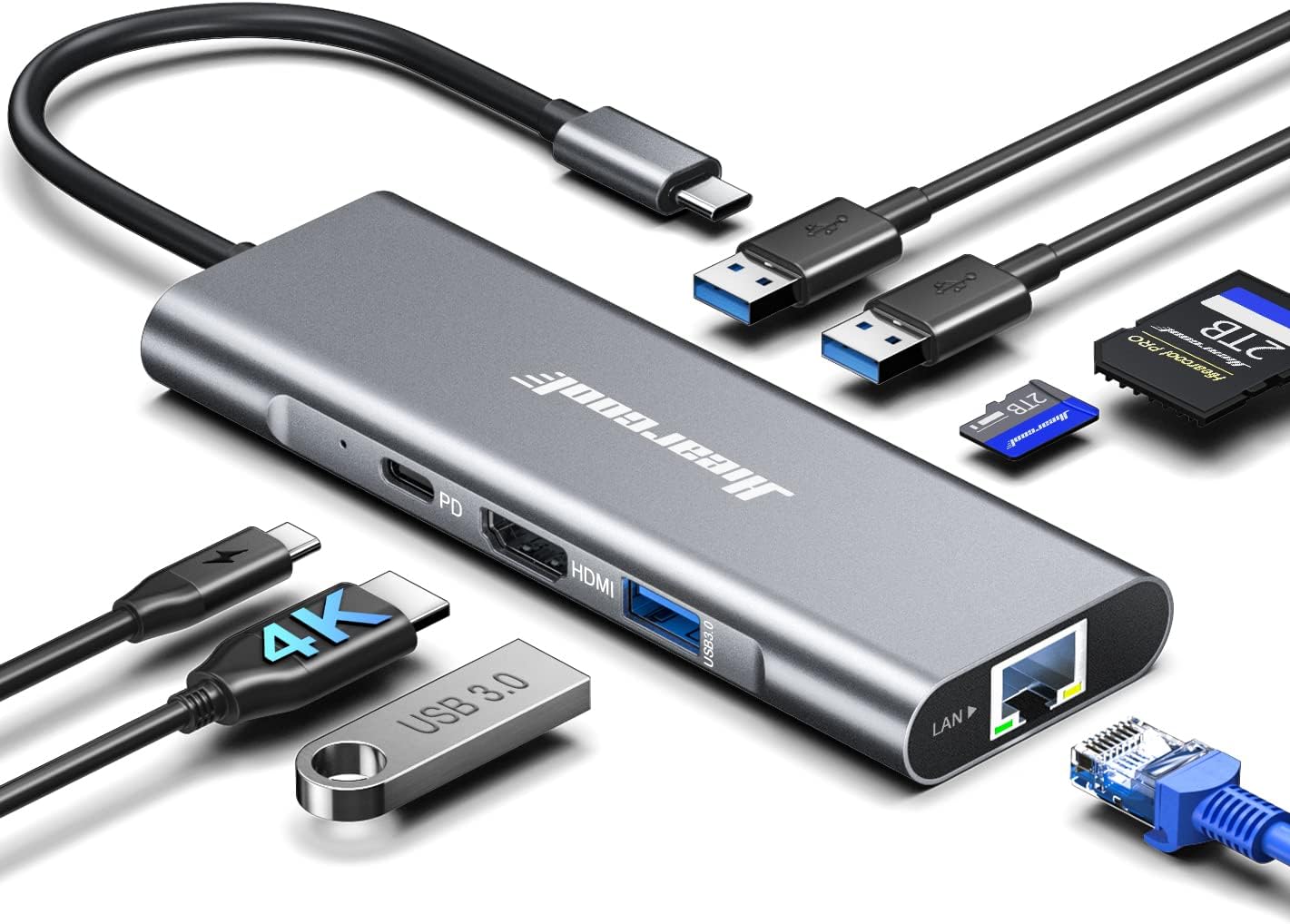 Hiearcool 7-in-1 USB-C Hub